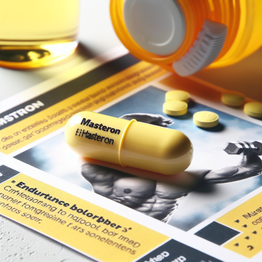 Masteron pills: endurance booster for athletes
