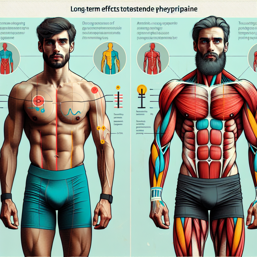 Long-term effects of testosterone phenylpropionate on athletes' bodies