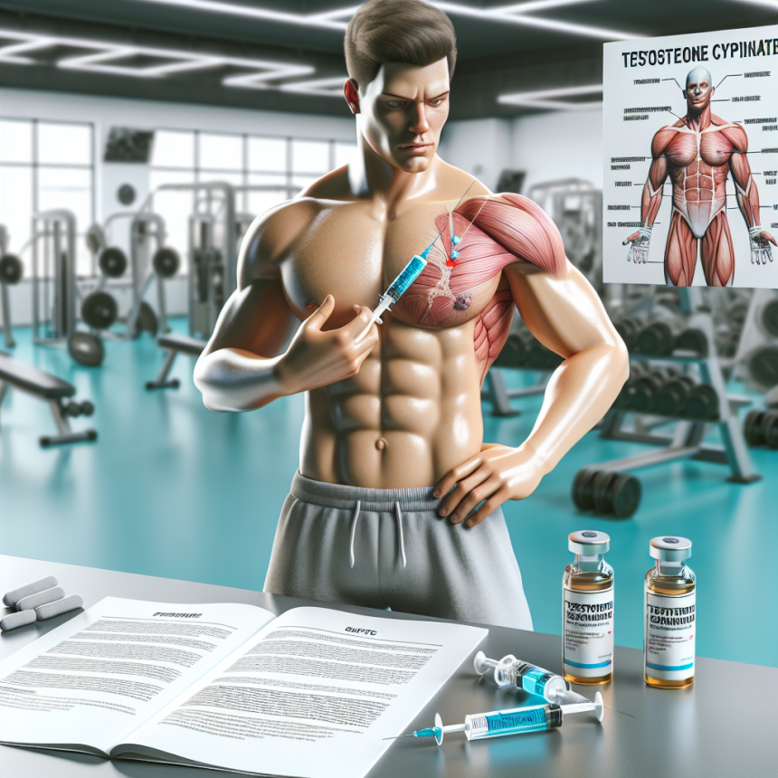 Safe use of testosterone cypionate in sports
