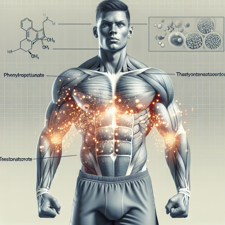 Therapeutic use of phenylpropionate testosterone in athletes