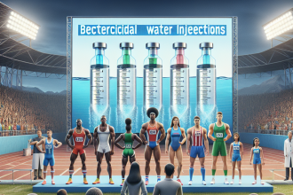Bactericidal water injections: a valuable support for athletes