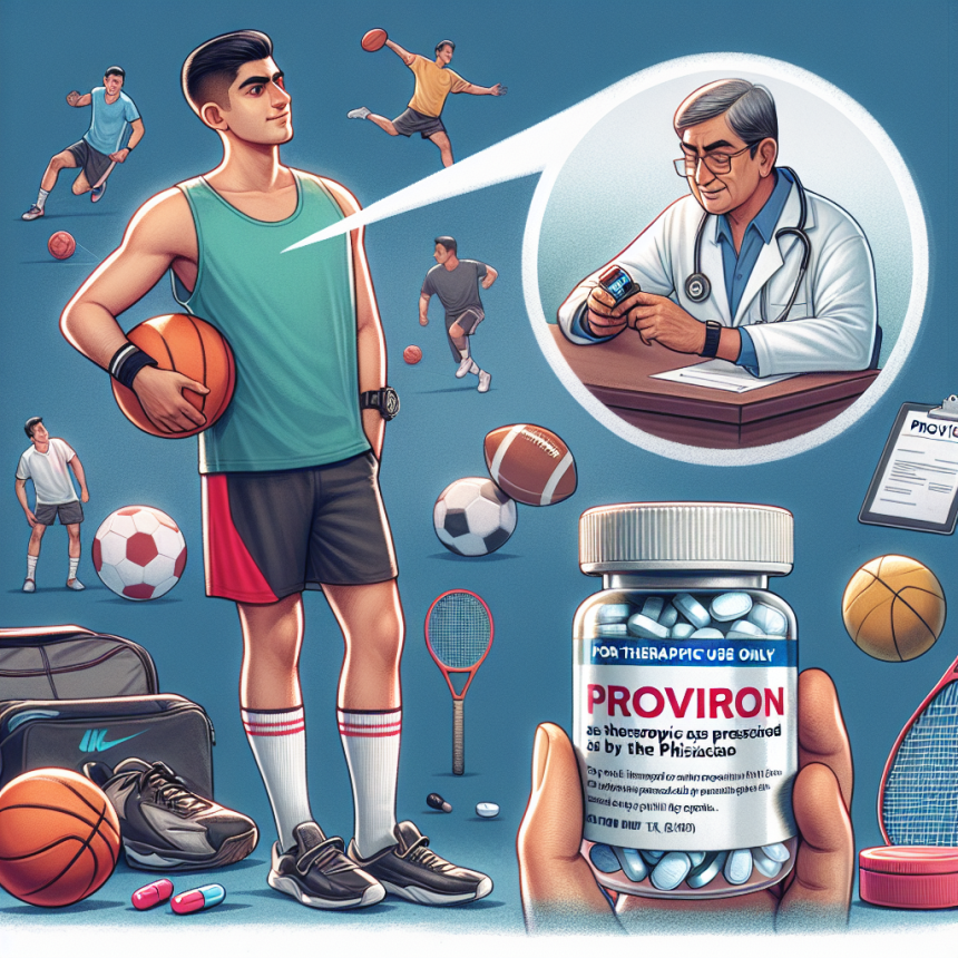 Therapeutic use of proviron in sports