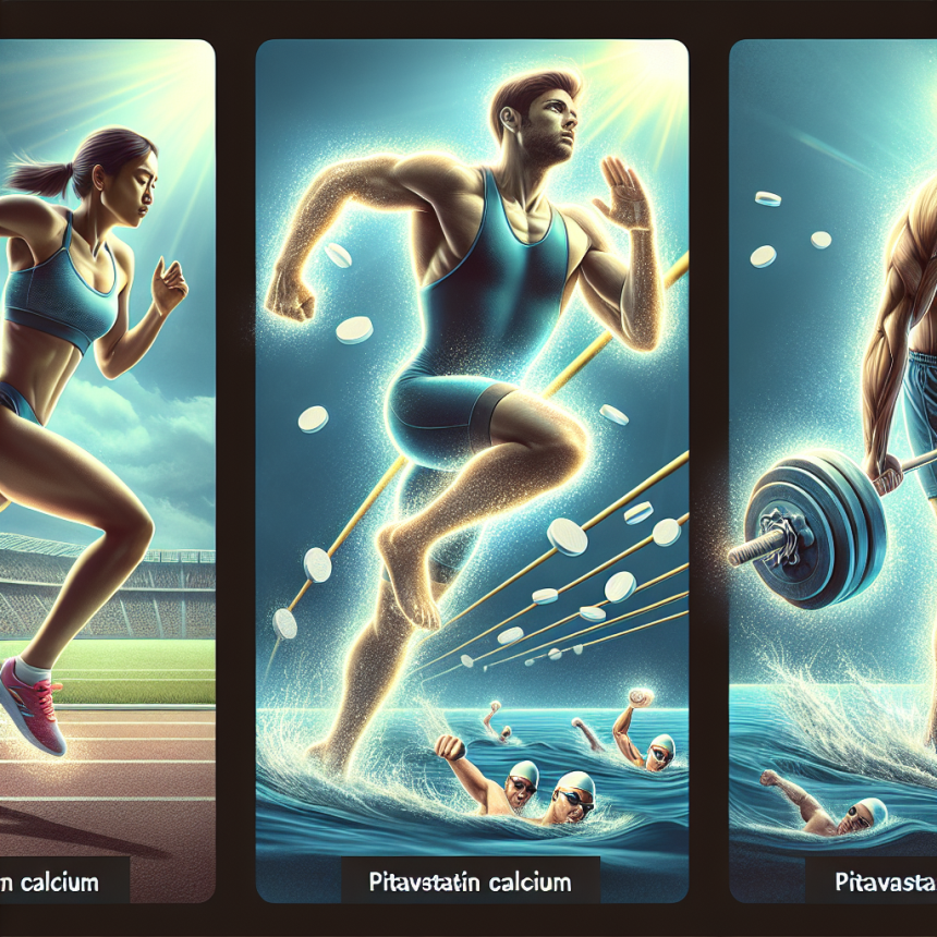 Pitavastatin calcium effects on athletes' physical efficiency