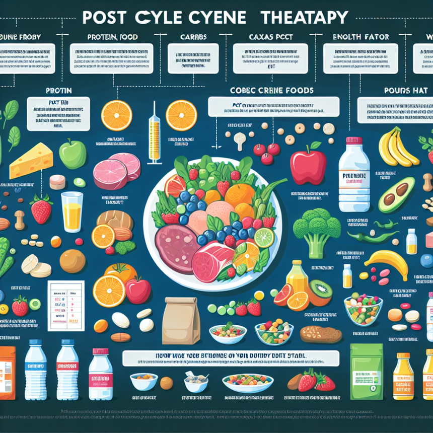 Diet during pct after oxandrolone