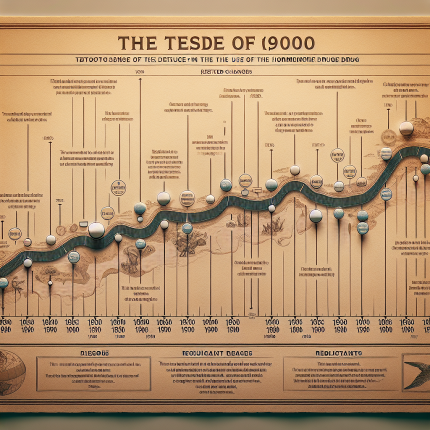 Discontinued uses of trestolone over time