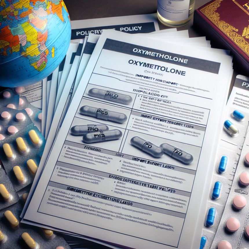 Import and export laws for oxymetholone compresse