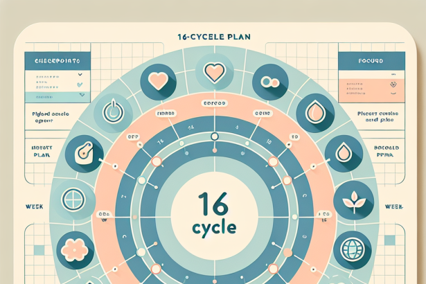 Sample cycle plan for halotestin: 16 weeks