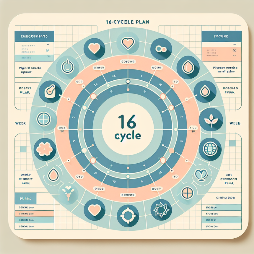 Sample cycle plan for halotestin: 16 weeks