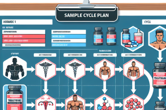Sample cycle plan for trestolone: 12 weeks