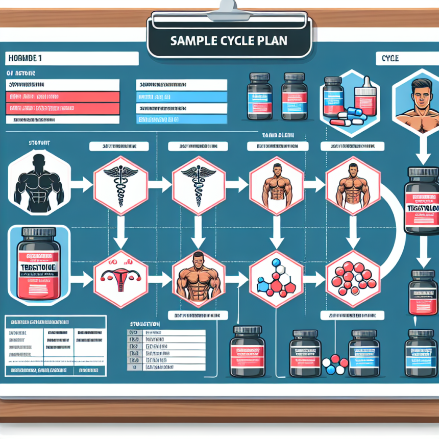 Sample cycle plan for trestolone: 12 weeks