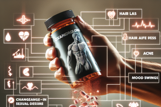 Short-term side effects of oxandrolone