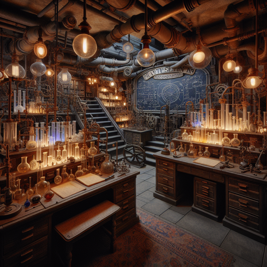 Underground lab versions of halotestin: history