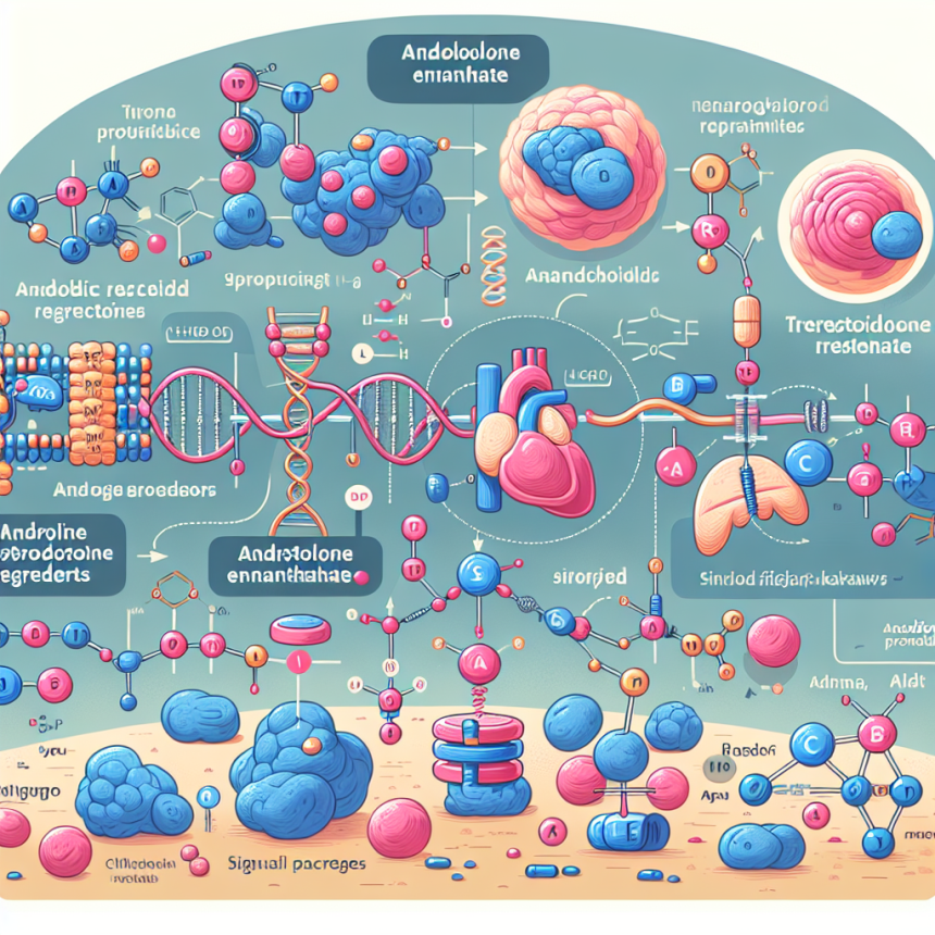 Pharmacodynamics of trestolone enantato: receptor binding and signal pathways